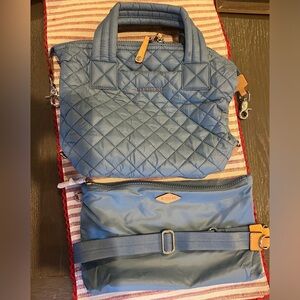 MZ Wallace Denim Small Sutton Deluxe